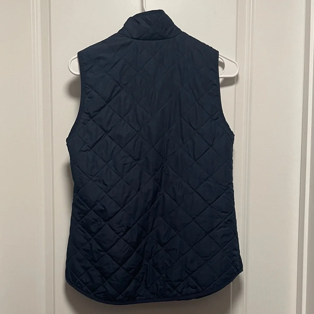 Old Navy Dark Blue Quilted Vest - Picture 2 of 5